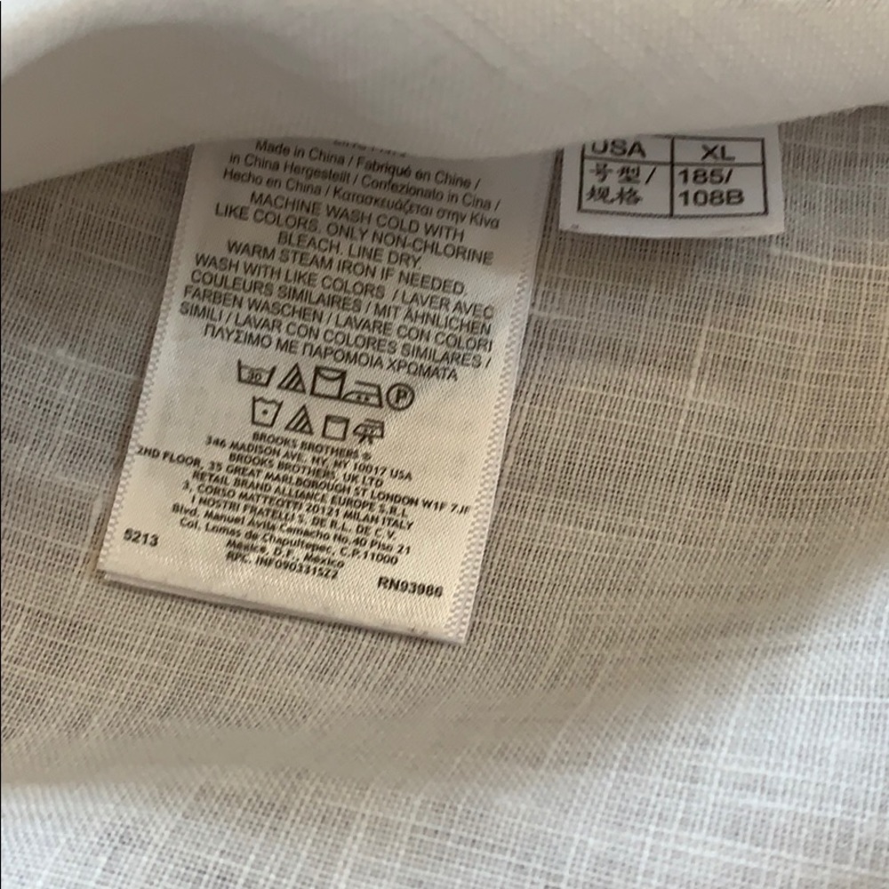 Brooks Brothers the original polo shirt xl - Picture 3 of 3